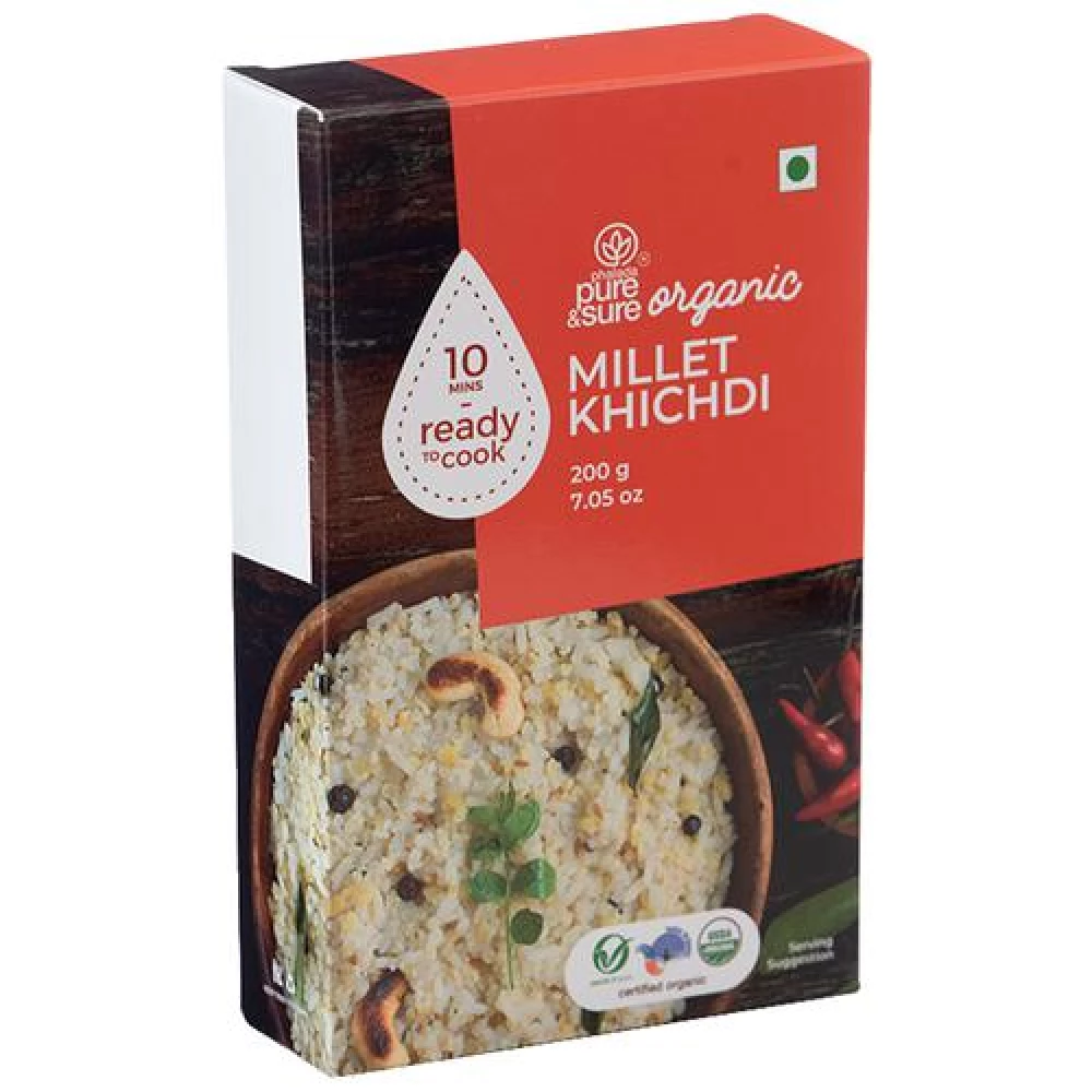 Phalada Pure & Sure Organic Millet Khichdi - Nutritious, 200 g-3.webp
